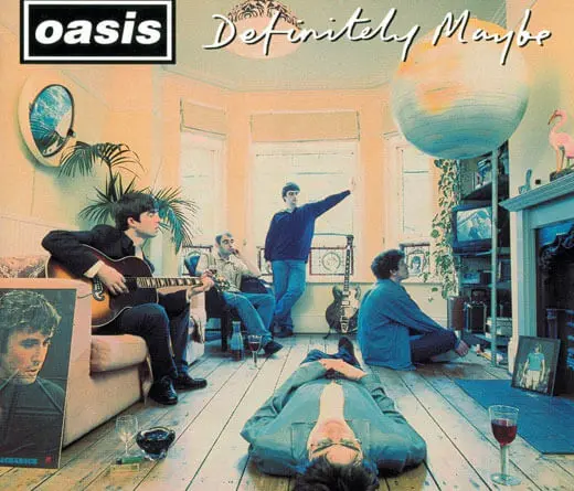 Oasis celebra el 25 aniversario de su lbum debut Definitely Maybe, con un lanzamiento en vinilo.